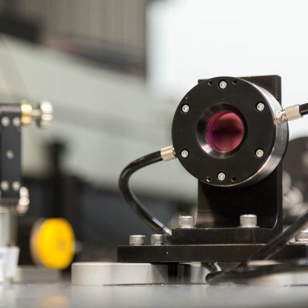 Photo - Component for a high-power laser upgrade at t...
