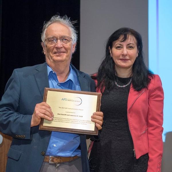 Blair Ratcliff 2017 DPF Instrumentation Award